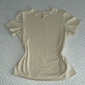 NWOT SKIMS bone cotton jersey T shirt